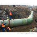 DN3000mm Underground GRP FRP pipe for Waste water